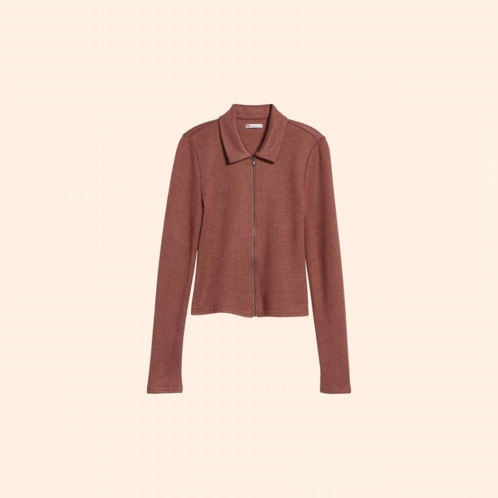 NEW Reformation Griet Top (Cinnamon) size Large